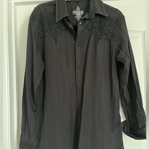 Roar button up long sleeve